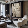 Surface of Time – Wabi-Sabi Textured abstract Wall Art