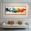 Symphony of Energy-Colorful abstract Oil Painting, Modern Textured Wall Art for Home Decoration