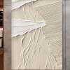 Wabi-Sabi Layers: Beige Serenity-Textured abstract Diptych Wall Art: Neutral Beige & Gray Framed Canvas Paintings for Modern Minimalist Home Decor
