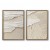 Wabi-Sabi Layers: Beige Serenity-Textured abstract Diptych Wall Art: Neutral Beige & Gray Framed Canvas Paintings for Modern Minimalist Home Decor