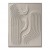Wabi-Sabi Minimalist Wall Art – 3D Beige Textured abstract Canvas "Elegant Curves"