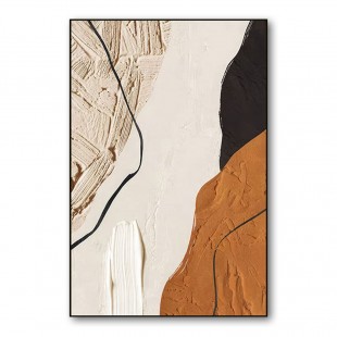 Wabi sabi Wall Art - Earthly Harmony #Iris002