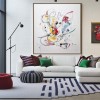 Whimsy Loop – abstract Mouse Character Graffiti | Textured Cartoon-Inspired Wall Art