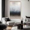 Whispering Rain – Hand-Painted 3D Textured abstract Oil Painting on Canvas