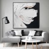 Whispers in the Gaze-abstract Textured Eye Painting | Whispers in the Gaze Contemporary Artwork