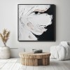 Whispers in the Gaze-abstract Textured Eye Painting | Whispers in the Gaze Contemporary Artwork