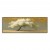 White tree Landscape Painting – Large Horizontal Hand-Painted Textured Canvas Wall Art for Modern Living Room Decor