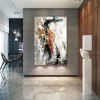 Wild Life-abstract Modern Oil Painting - Bold Textured Wall Art for Living Room Decor