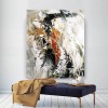 Wild Life-abstract Modern Oil Painting - Bold Textured Wall Art for Living Room Decor