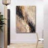 Winged Sun-Textured abstract Oil Painting – Large Canvas Wall Art for Modern Interiors