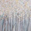 Winter in the North-Textured Winter Landscape Oil Painting on Canvas for Modern Decor
